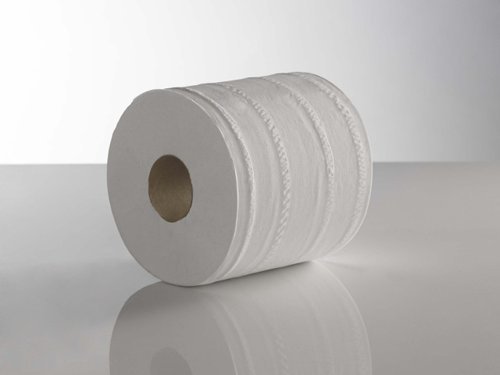 Centrefeed Rolls 2 Ply 150m White Recycled WCF18152 - Pack 6