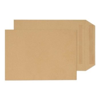 Pocket Envelopes C5 Plain Manilla Self Seal 90gsm - Pack 500