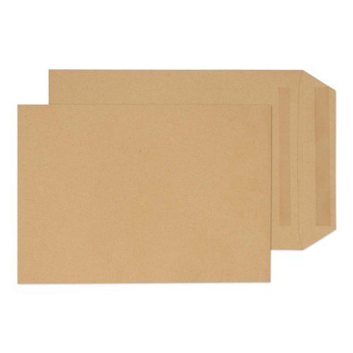 Pocket Envelopes C5 Plain Manilla Self Seal 90gsm - Pack 500