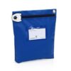 Versapak Reusable Secure Cash Bag With T2 Locking Mechanism Medium 267x267x50mm (Opening Size: 190mm) Blue - CCB1-T2-BLUE