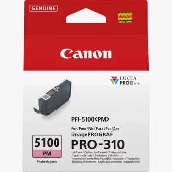 Canon PFI-5100PM Photo Magenta Inkjet Cartridge 6957C001 PFI5100PM