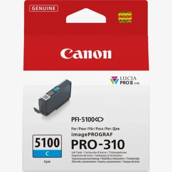 Canon PFI-5100C Cyan Inkjet Cartridge 6953C001 PFI5100C