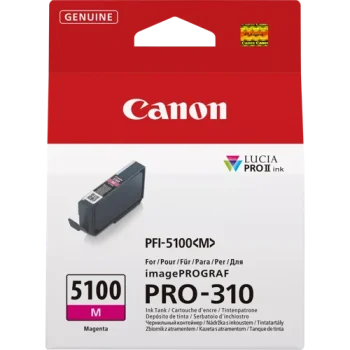 Canon PFI-5100M Magenta Inkjet Cartridge 6954C001 PFI5100M