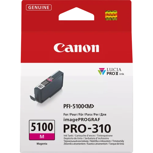 Canon PFI-5100M Magenta Inkjet Cartridge 6954C001 PFI5100M