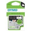 DYMO D1 Polyester Label Black on White 16959 12mm x 5.5m S0718060
