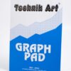 Technik Art A4 Graph Pad 1mm 5mm 10mm 70gsm 40 Sheets Gridded Paper XPG1Z
