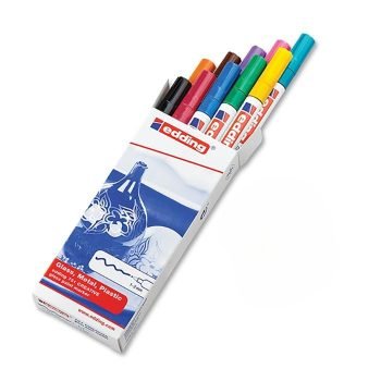 Edding 751 Gloss Paint Markers Assorted 4-751-9-999 - Pack 10 - Fusion Office UK