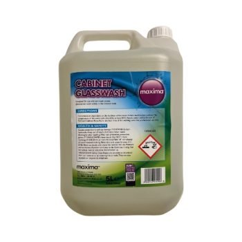 Maxima Dishwasher Liquid Cabinet Glasswash 5 Litres - Back - Fusion Office UK