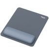 Fellowes Breyta Standard Recycled and Recyclable Antibacterial Mousepad Wrist Rest Marine - 100142557