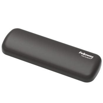 Fellowes Breyta Recyclable Antibacterial Palm Wrist Rest Black - 100142565