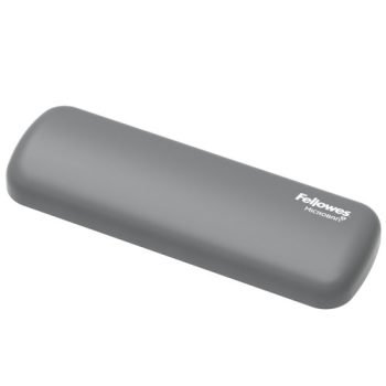 Fellowes Breyta Recyclable Antibacterial Palm Wrist Rest Grey - 100142566