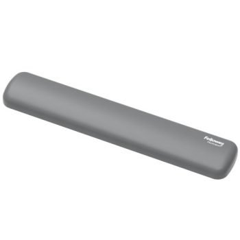 Fellowes Breyta Recyclable Antibacterial Compact Keyboard Wrist Rest Grey - 100142571