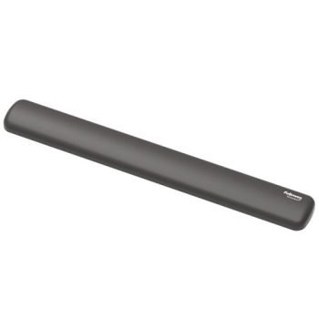 Fellowes Breyta Recyclable Antibacterial Keyboard Wrist Rest Black - 100142575