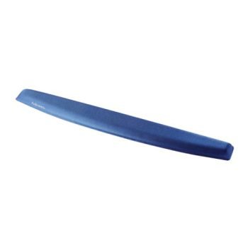 Fellowes Memory Foam Keyboard Wrist Rest Blue - 9178401
