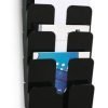 Durable FLEXIPLUS 6 A4 Portrait Literature Holder Wall Mounted Document Holder Black - 1700008061
