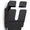 Durable FLEXIPLUS 2 A4 Portrait Literature Holder Wall Mounted Document Holder Black - 1709008060