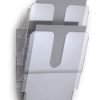 Durable FLEXIPLUS 2 A4 Portrait Literature Holder Wall Mounted Document Holder Clear - 1709008400