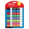 Berol Dry Wipe Whiteboard Markers Assorted Colours Bullet Tip 1984865 - Pack 8
