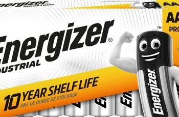 Energizer Industrial AAA Batteries 1.5v MN2400 LR03 361063 - Pack 10