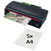 GBC 240 Home Office A4 Laminator Black & Red - 4410068UK