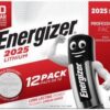 Energizer Lithium CR2025 Coin Cell Batteries (Pack 12) - 453843