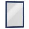 Durable DURAFRAME Self-Adhesive Sign & Document Holder with Magnetic Frame A4 Dark Blue (Pack 10) - 488207
