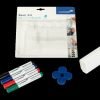 Legamaster Basic Whiteboard Accessory Set 10 Pieces - 7-125100