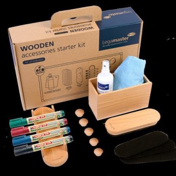 Legamaster Wooden Whiteboard Accessory Set 17 Pieces - 7-125600