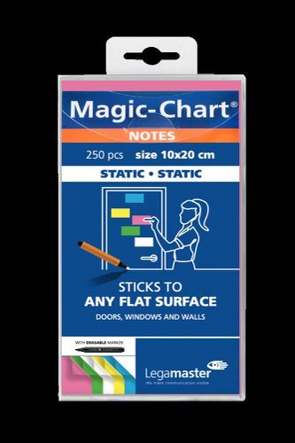 Legamaster Magic Chart Notes 10x20cm 250 Sheets Assorted - 7-159494