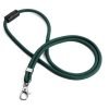 Durable Soft Recycled PET Plastic Fabric Lanyards with Safety Release Green (Pack 10) - 824105