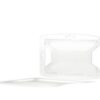 Durable reXycle 1 Card Security Pass ID Badge Holders made from 70% Recycled PP Clear (Pack 10) - 895119