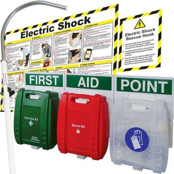 Evolution Electric Shock Rescue Point With Glove Dispenser Bundle - FAP5PES