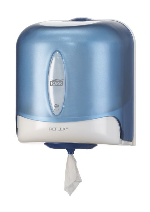 Tork Reflex M4 Centrefeed Dispenser Turquoise 473180
