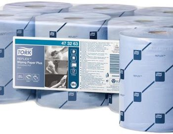 Tork Reflex M4 Centrefeed Rolls 2-Ply 150m Blue 473263 - Pack 6