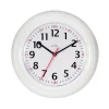 Acctim Wexham Quartz 24 Hour Wall Clock 225mm Diameter White - 21862