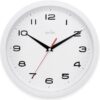 Acctim Aylesbury Quartz Wall Clock 245mm Diameter White - 92/301