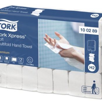 Tork Xpress H2 Multifold Hand Towels (150) 100289 - Pack 21