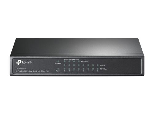 TP-Link TL-SG1008P 8-Port Gigabit Desktop PoE Switch with 4-Port PoE+