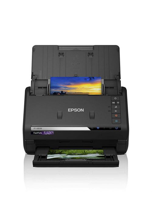 Epson FastFoto FF-680W A4 fast auto-feeder photo scanner Wi-Fi