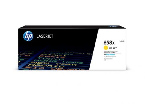 HP 658X Yellow Laser Toner Cartridge - W2002X