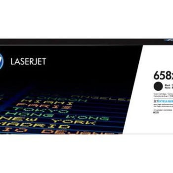 HP 658X Black Laser Toner Cartridge - W2000X