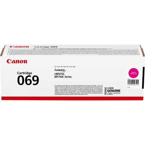 Canon 069M Magenta Laser Toner Cartridge - 5092C002