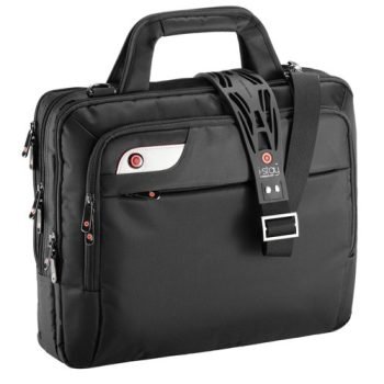 i-Stay 15.6in Laptop Organiser Briefcase Bag Black - IS0104