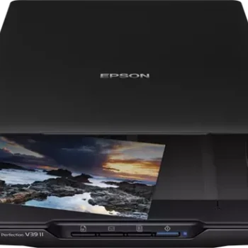 Epson Perfection V39II 4800 x 4800 DPI A4 Black Flatbed Scanner