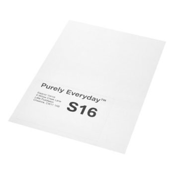 A4 Single Integrated Labels S16 150 x 101mm White - Pack 1000 Sheets