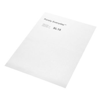 A4 Single Integrated Labels SL15 122 x 110mm White - Pack 1000 Sheets