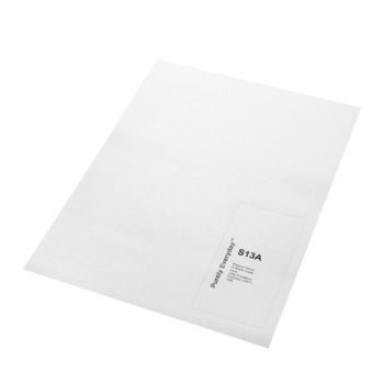 A4 Single Integrated Labels S13 110x60mm White - Pack 1000 Sheets