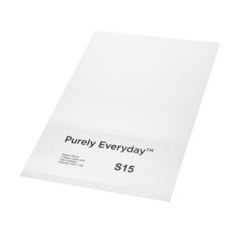 A4 Single Integrated Labels S15 160 x 80mm White - Pack 1000 Sheets