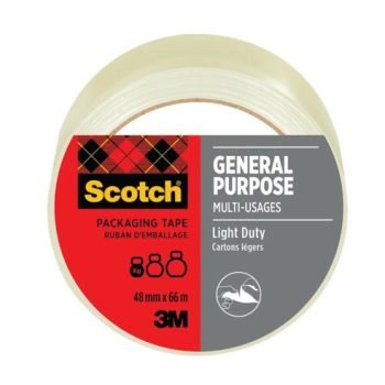 Scotch General Purpose Tape 48mm x 66m Clear Roll - 7100303338