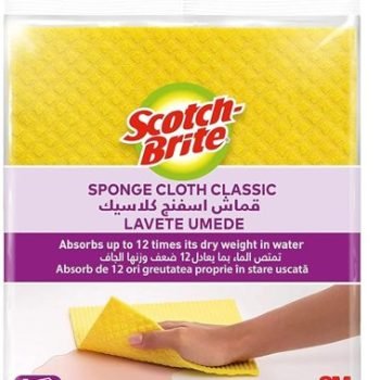 Scotch-Brite Sponges Cloth Classic Yellow 7100248928 - Pack 5